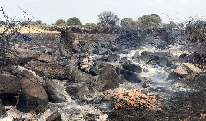  Dan por extinguido el incendio de Castromil tras carbonizar 40 hectáreas 