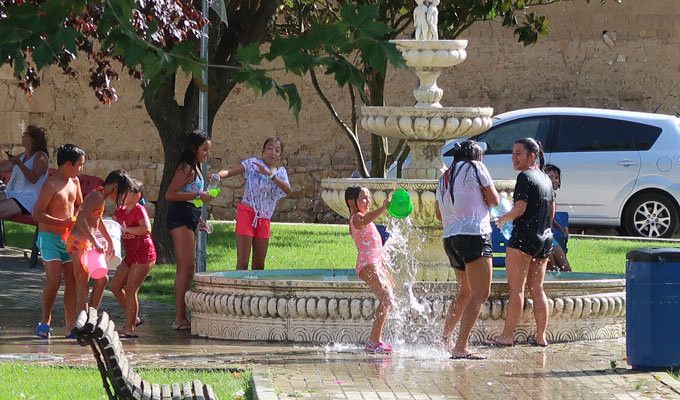 Casaseca de Campeán, inmerso en sus fiestas de verano. Archivo.