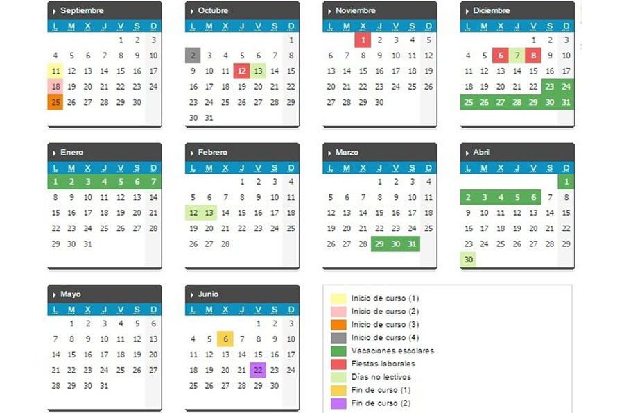  Calendarioescolar 2017 