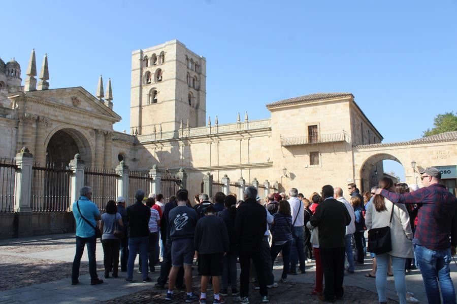 Turistas en Zamora 