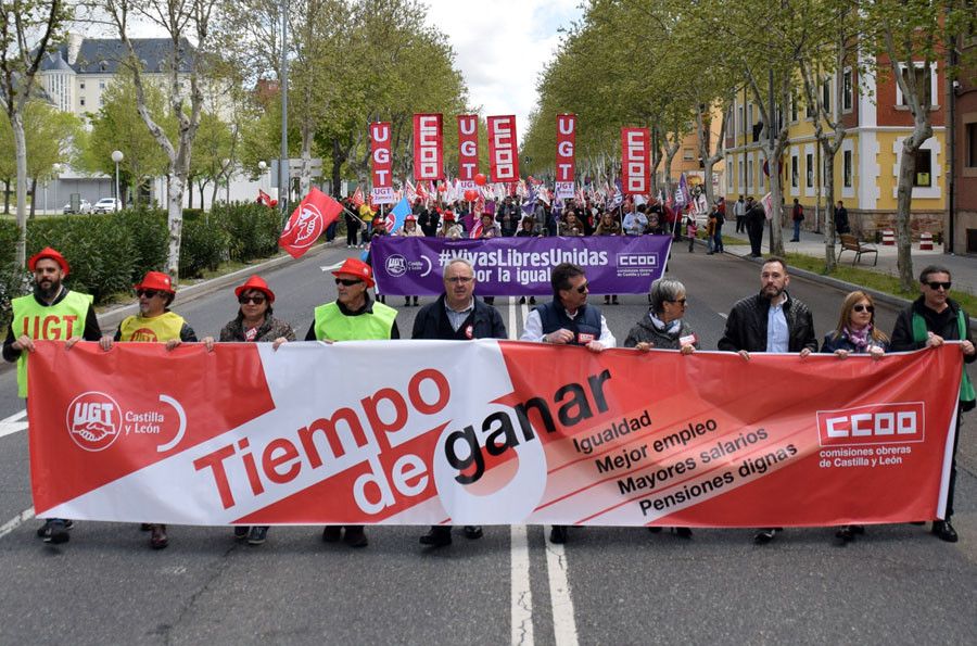  Dia trabajador primero mayo manifestacion 2018 