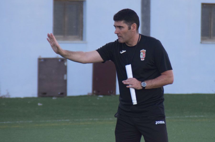  Mario Prieto durante una pretemporada