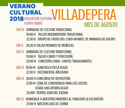  Programa fiestas Villadepera 