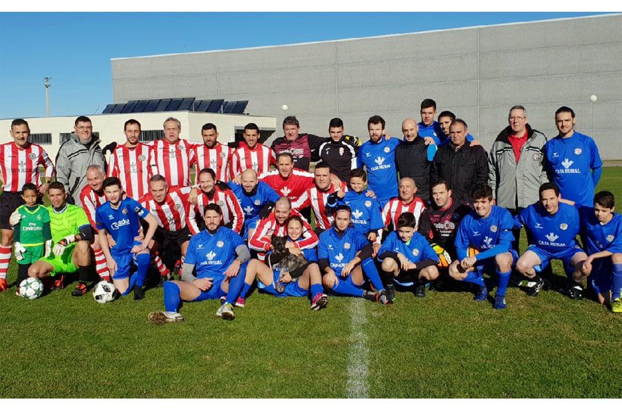  Familia zamora veteranos en una foto de archivo. 2018 