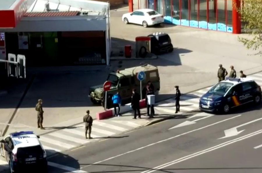  Detenido militar policia confinamiento 