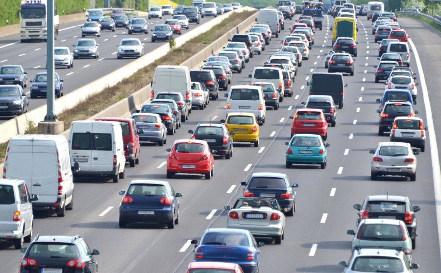  Coches tráfico 