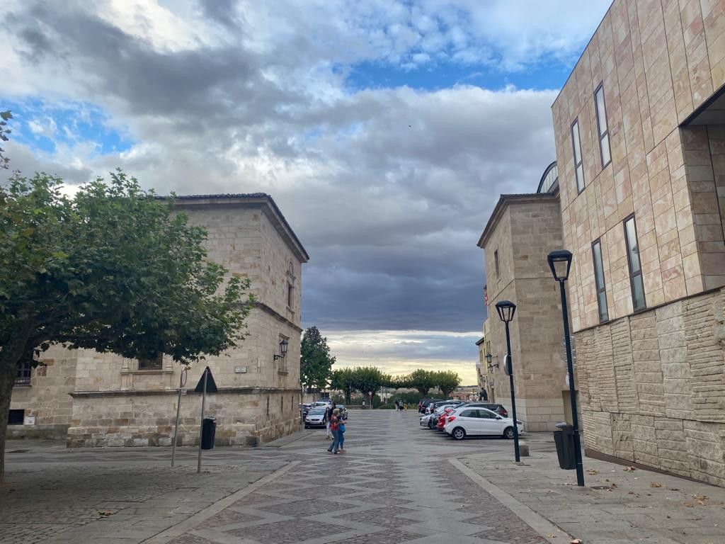 Nubosidad en los cielos de Zamora