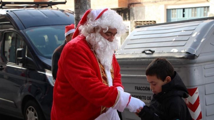 Papá Noel en Zamora. Archivo.